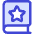 Book Star Bookmark Icon from Core Duo Set