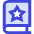 Book Star Bookmark Icon from Sharp Duo Set