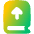 Book Upload Icon from Flex Gradient Set