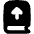 Book Upload Icon from Flex Solid Set