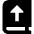 Book Upload Icon from Sharp Remix Set