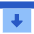 Box Archive File Icon from Sharp Flat Set