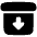 Box Archive File Icon from Plump Solid Set