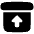 Box Unarchive File Icon from Plump Solid Set