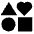 Categories Icon from Sharp Solid Set