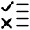 Checklist Rule Icon from Core Line Set