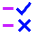 Checklist Rule Icon from Sharp Neon Set