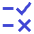 Checklist Rule Icon from Sharp Duo Set