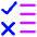 Checklist Rule Icon from Core Neon Set