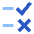 Checklist Rule Icon from Sharp Flat Set