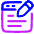 Content Browser Edit Icon from Plump Neon Set