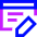 Content Browser Edit Icon from Sharp Neon Set