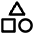 Content Categories Shapes Icon from Core Line Set