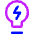 Content Insight Idea Trivia Icon from Core Neon Set