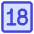 Content Rating 18 Up Icon from Core Duo Set