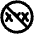 Content Rating Block No Adult Content Icon from Plump Solid Set
