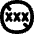 Content Rating Block No Adult Content Icon from Flex Solid Set