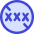 Content Rating Block No Adult Content Icon from Core Duo Set