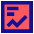 Content Statistic Icon from Sharp Pop Set