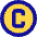 Copyright Icon from Sharp Pop Set