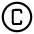 Copyright icon - Free transparent PNG, SVG. No sign up needed.