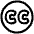 Creative Commons Icon from Plump Line Set