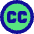 Creative Commons Icon from Sharp Pop Set
