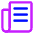 Documentation Newsletter Icon from Core Neon Set