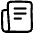Documentation Newsletter Icon from Plump Line Set
