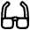 Glasses Icon from Plump Line Set