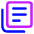 Library Books Icon from Core Neon Set