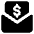 Mail Newsletter Paid Subscription Icon from Core Solid Set