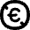 Non Commercial Euro icon - Free transparent PNG, SVG. No sign up needed.