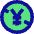 Non Commercial Yen Icon from Sharp Pop Set
