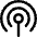 Podcast Wifi Hotspot Icon from Core Line Set
