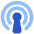 Podcast Wifi Hotspot Icon from Plump Flat Set