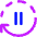 Auto Pause Icon from Core Neon Set