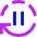 Auto Pause Icon from Sharp Neon Set