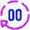 Auto Pause Icon from Plump Neon Set