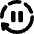 Auto Pause Icon from Plump Solid Set