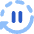 Auto Pause Icon from Core Flat Set
