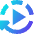 Auto Play Icon from Sharp Gradient Set