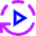 Auto Play Icon from Sharp Neon Set