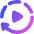 Auto Play Icon from Plump Gradient Set