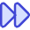 Button Fast Forward 1 Icon from Core Duo Set