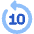 Button Go Backward 10 icon - Free transparent PNG, SVG. No sign up needed.