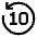 Button Go Backward 10 icon - Free transparent PNG, SVG. No sign up needed.