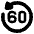 Button Go Backward 60 icon - Free transparent PNG, SVG. No sign up needed.