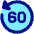 Button Go Backward 60 Icon from Core Pop Set