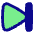 Button Next Icon from Plump Pop Set
